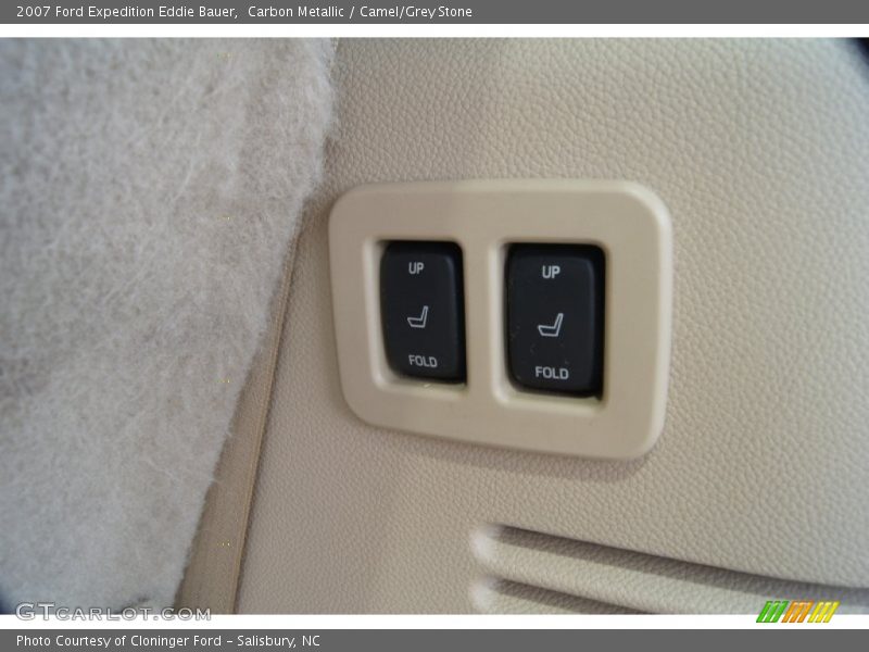 Carbon Metallic / Camel/Grey Stone 2007 Ford Expedition Eddie Bauer