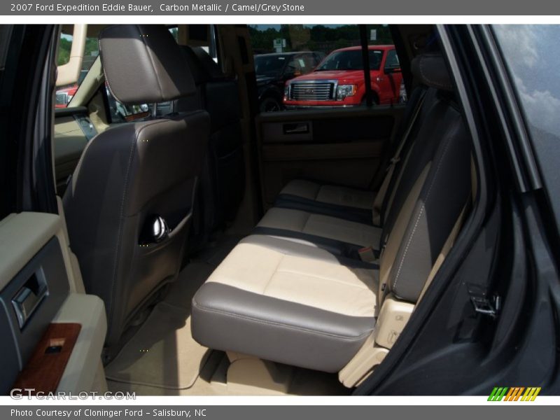 Carbon Metallic / Camel/Grey Stone 2007 Ford Expedition Eddie Bauer