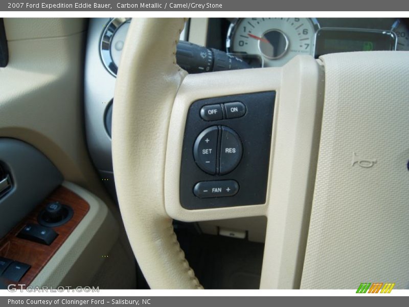 Carbon Metallic / Camel/Grey Stone 2007 Ford Expedition Eddie Bauer