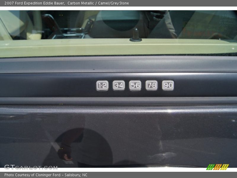 Carbon Metallic / Camel/Grey Stone 2007 Ford Expedition Eddie Bauer