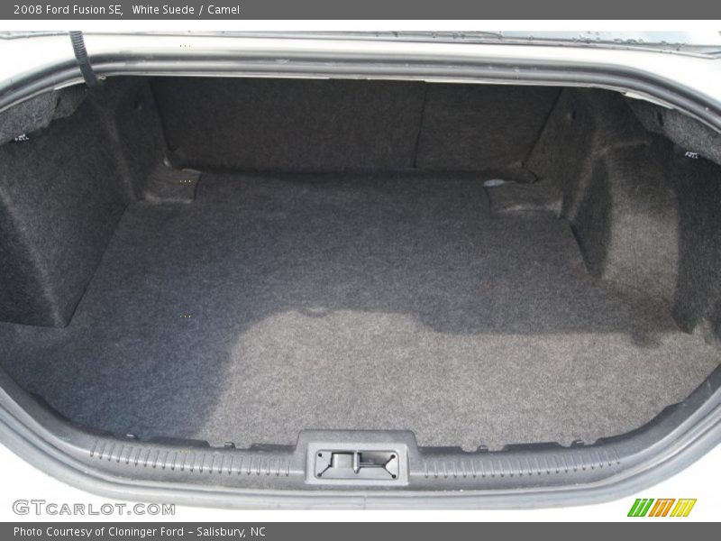 White Suede / Camel 2008 Ford Fusion SE