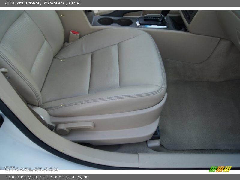 White Suede / Camel 2008 Ford Fusion SE