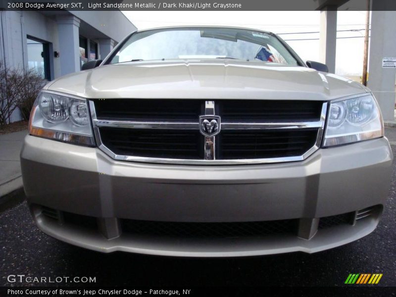 Light Sandstone Metallic / Dark Khaki/Light Graystone 2008 Dodge Avenger SXT