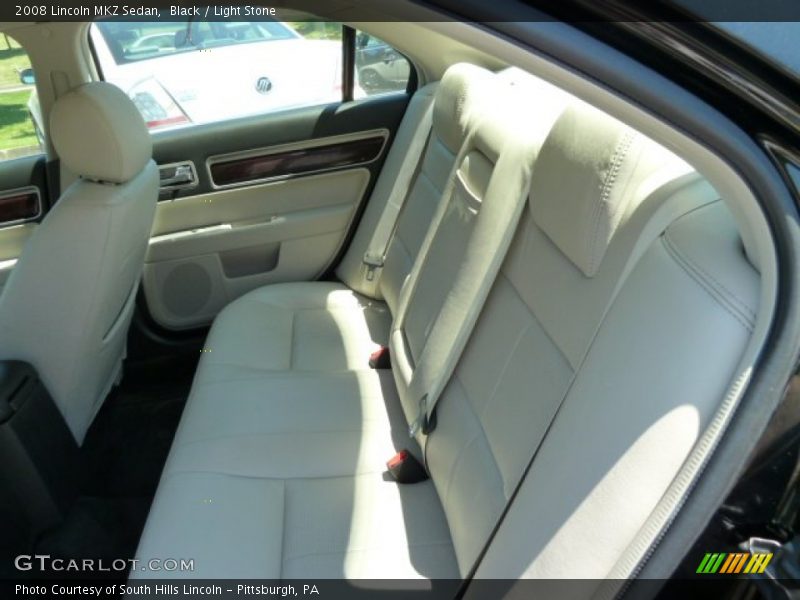 Black / Light Stone 2008 Lincoln MKZ Sedan