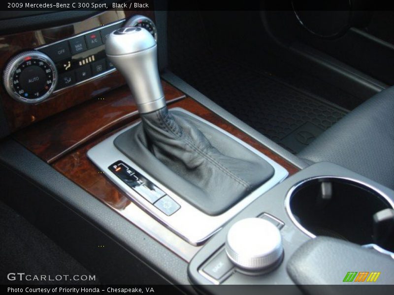 Black / Black 2009 Mercedes-Benz C 300 Sport