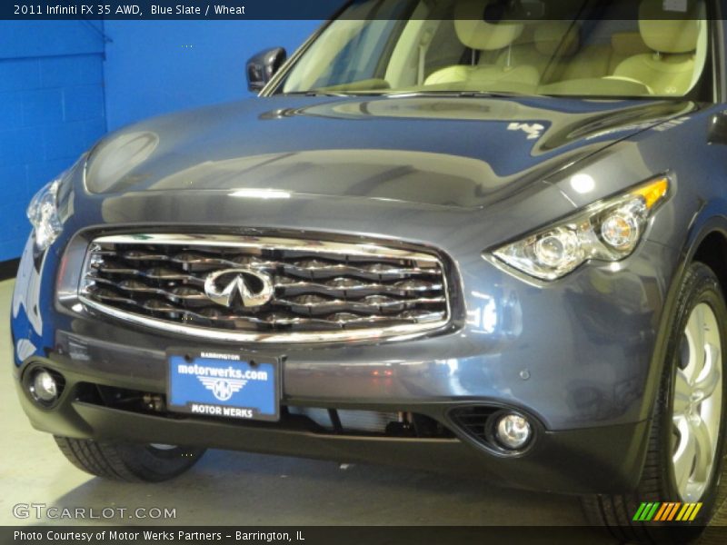 Blue Slate / Wheat 2011 Infiniti FX 35 AWD