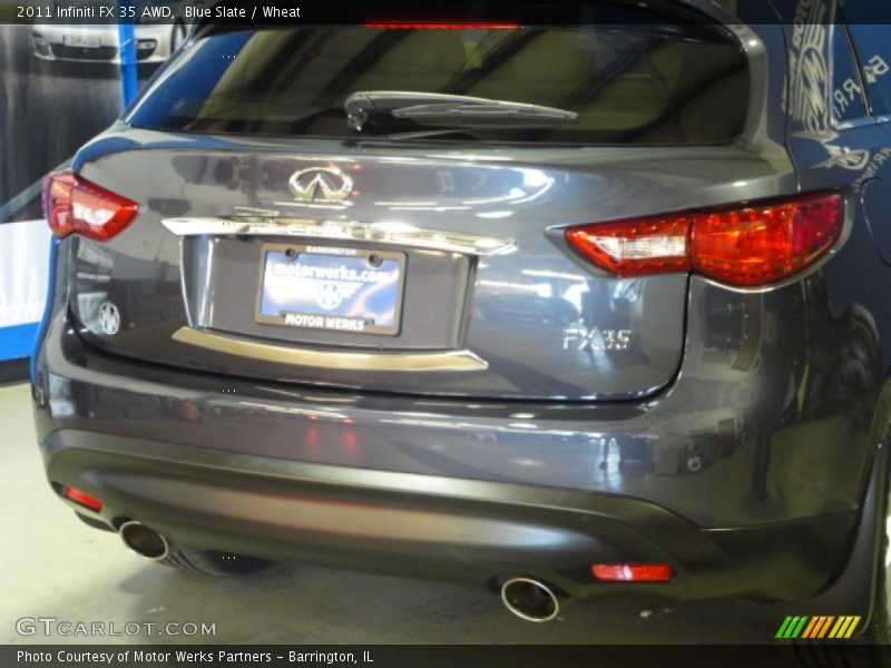 Blue Slate / Wheat 2011 Infiniti FX 35 AWD