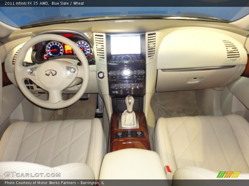 Blue Slate / Wheat 2011 Infiniti FX 35 AWD