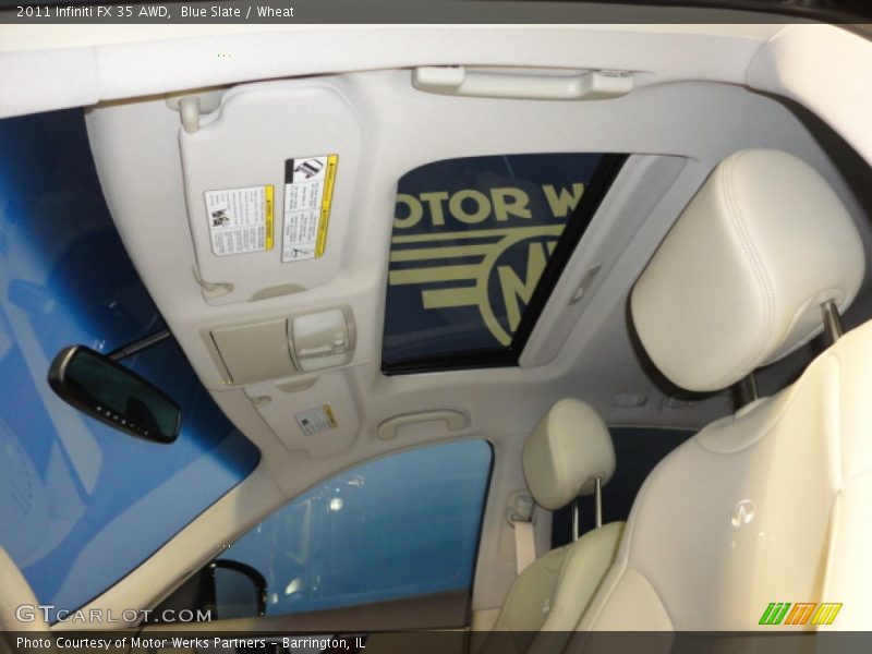 Blue Slate / Wheat 2011 Infiniti FX 35 AWD
