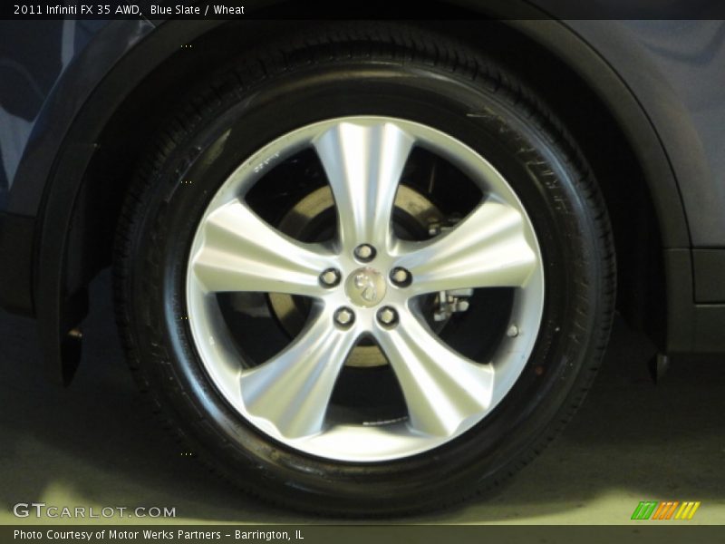 Blue Slate / Wheat 2011 Infiniti FX 35 AWD