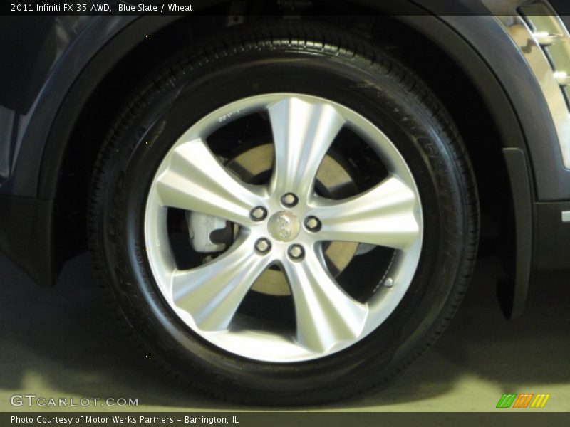 Blue Slate / Wheat 2011 Infiniti FX 35 AWD