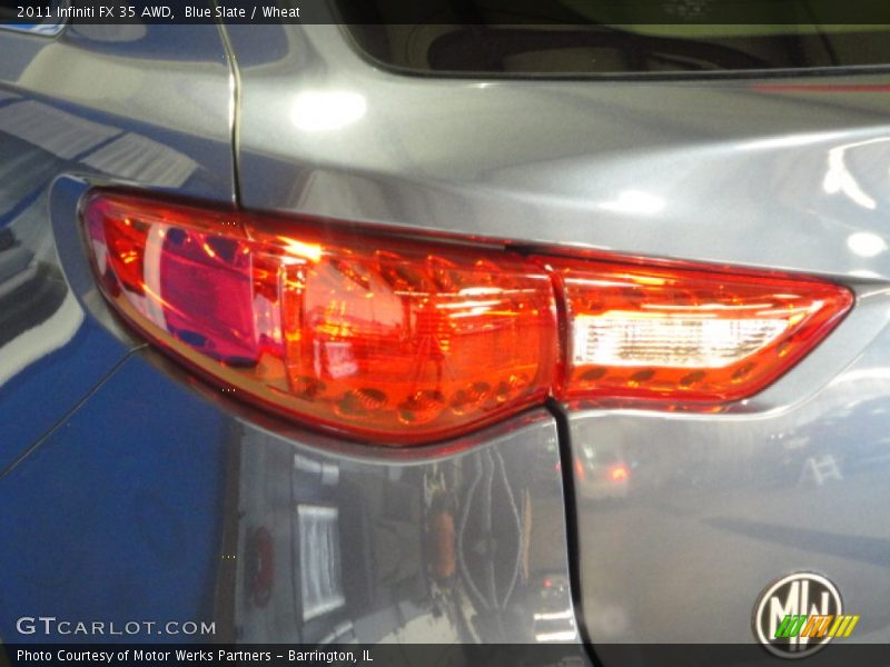 Blue Slate / Wheat 2011 Infiniti FX 35 AWD