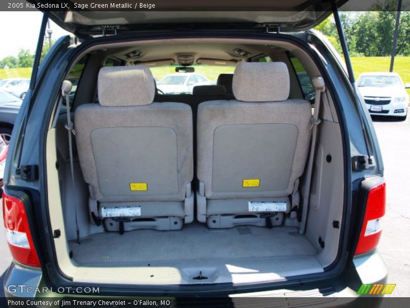 Sage Green Metallic / Beige 2005 Kia Sedona LX