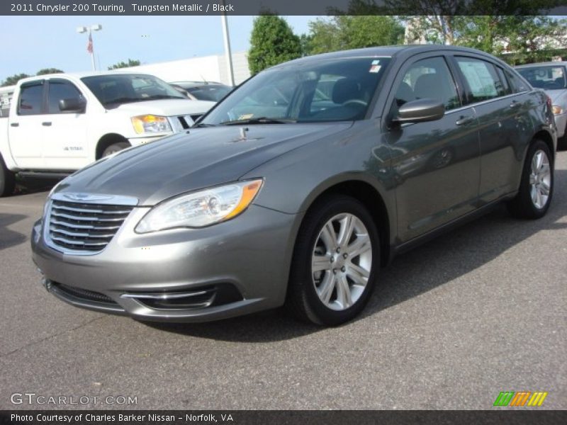 Tungsten Metallic / Black 2011 Chrysler 200 Touring