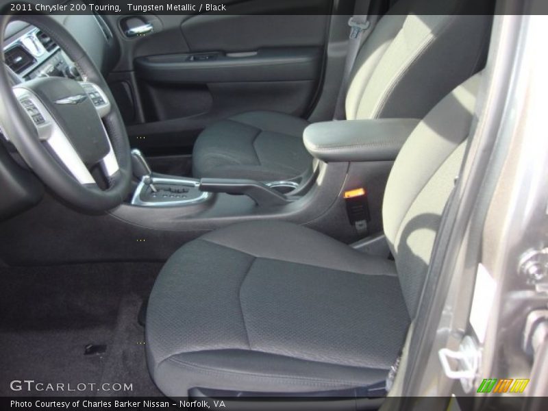 Tungsten Metallic / Black 2011 Chrysler 200 Touring