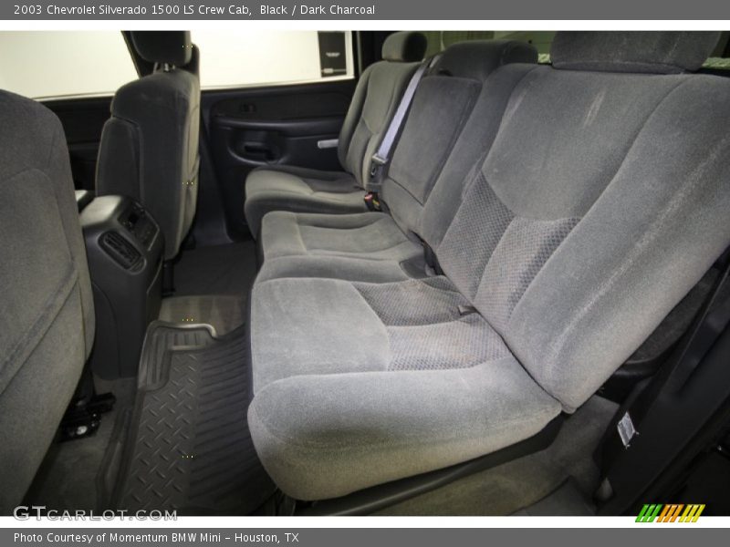 Black / Dark Charcoal 2003 Chevrolet Silverado 1500 LS Crew Cab