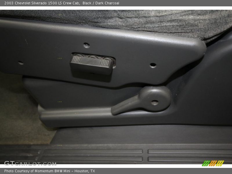 Black / Dark Charcoal 2003 Chevrolet Silverado 1500 LS Crew Cab