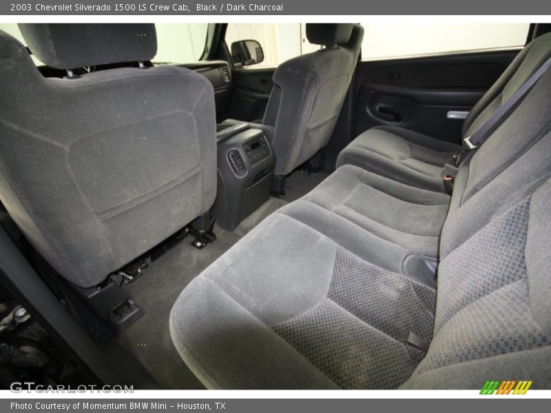 Black / Dark Charcoal 2003 Chevrolet Silverado 1500 LS Crew Cab