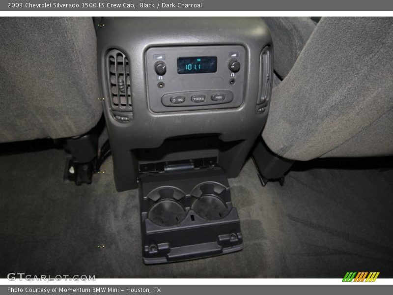 Black / Dark Charcoal 2003 Chevrolet Silverado 1500 LS Crew Cab