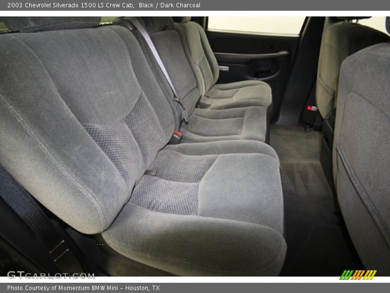 Black / Dark Charcoal 2003 Chevrolet Silverado 1500 LS Crew Cab