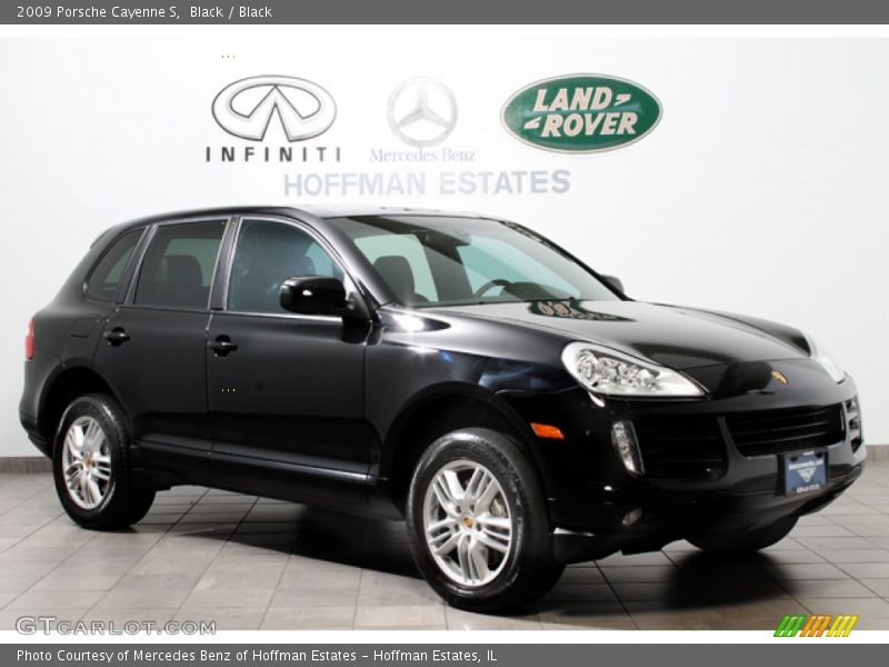 Black / Black 2009 Porsche Cayenne S