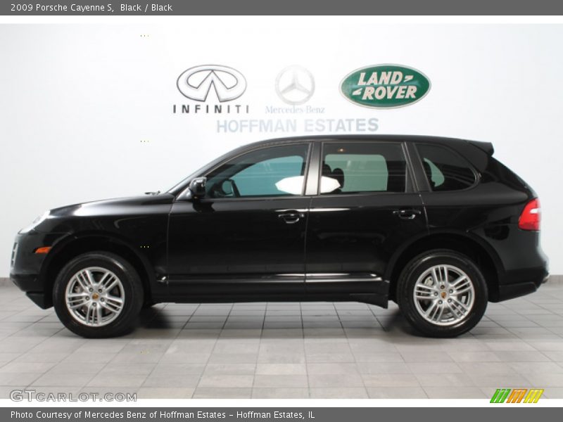 Black / Black 2009 Porsche Cayenne S