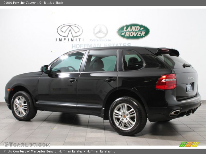 Black / Black 2009 Porsche Cayenne S