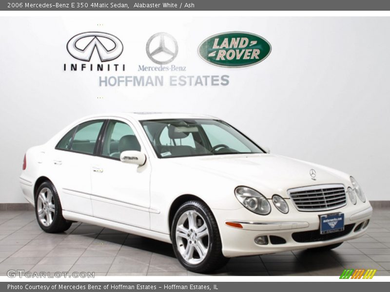 Alabaster White / Ash 2006 Mercedes-Benz E 350 4Matic Sedan