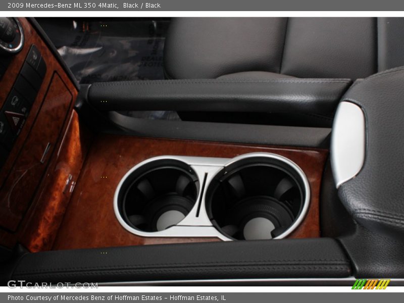 Black / Black 2009 Mercedes-Benz ML 350 4Matic