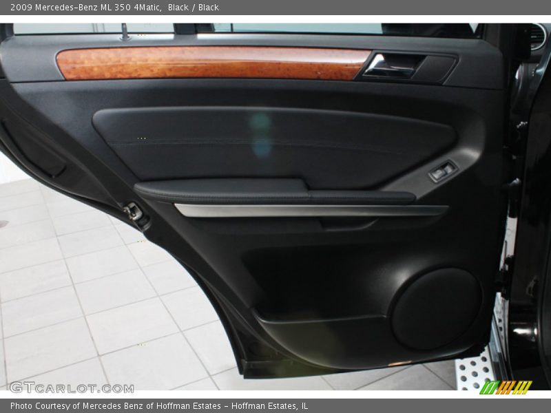 Black / Black 2009 Mercedes-Benz ML 350 4Matic