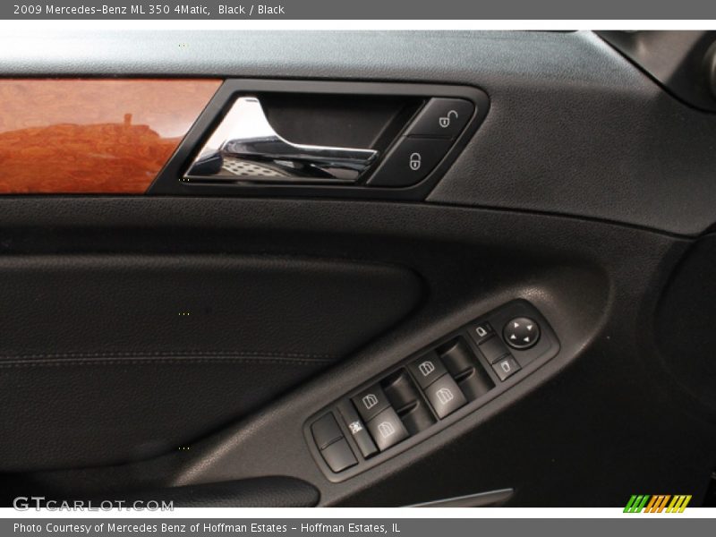 Black / Black 2009 Mercedes-Benz ML 350 4Matic