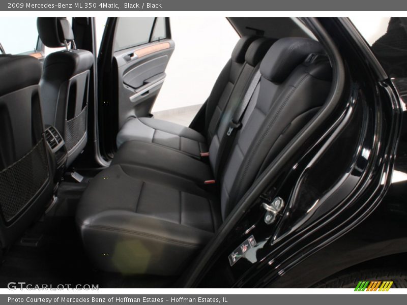 Black / Black 2009 Mercedes-Benz ML 350 4Matic