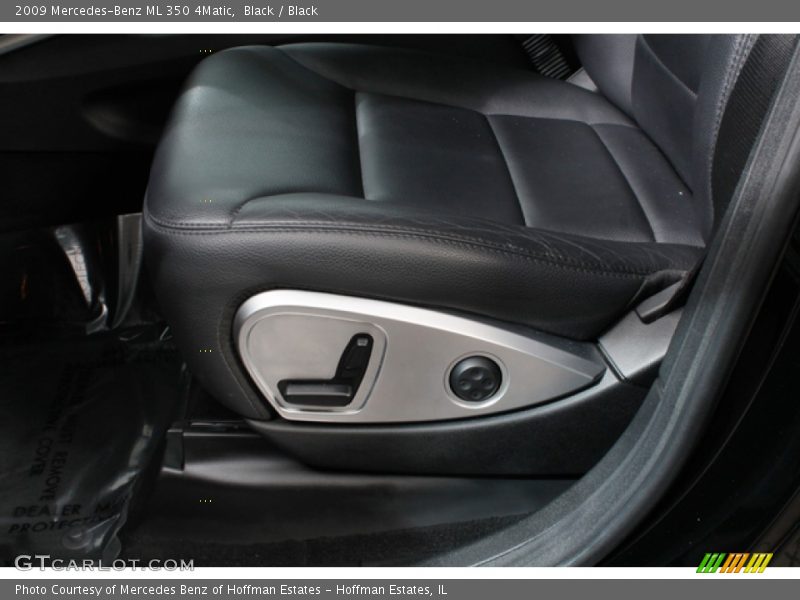 Black / Black 2009 Mercedes-Benz ML 350 4Matic