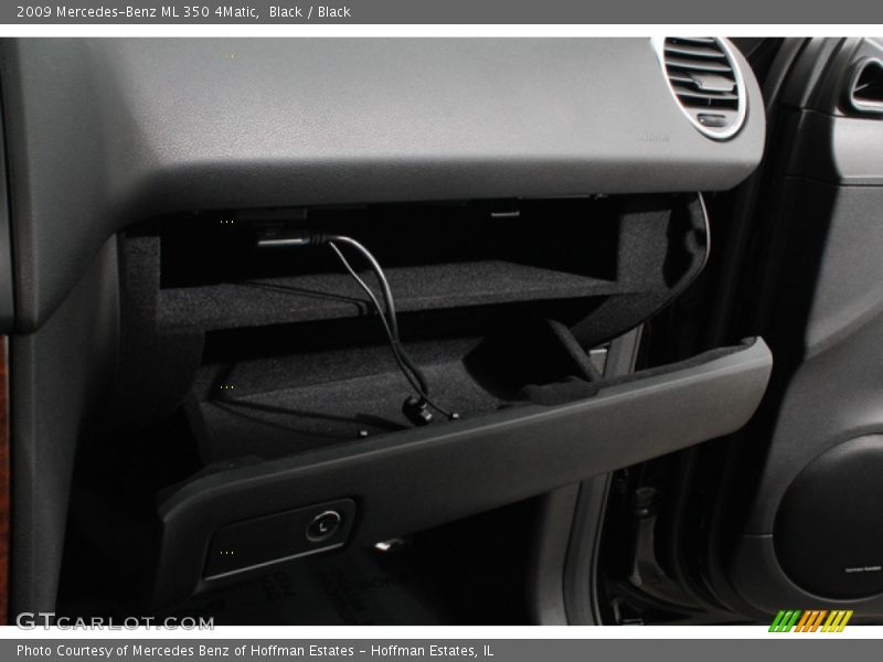 Black / Black 2009 Mercedes-Benz ML 350 4Matic