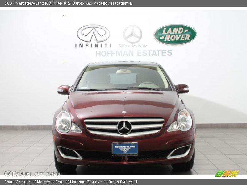 Barolo Red Metallic / Macadamia 2007 Mercedes-Benz R 350 4Matic