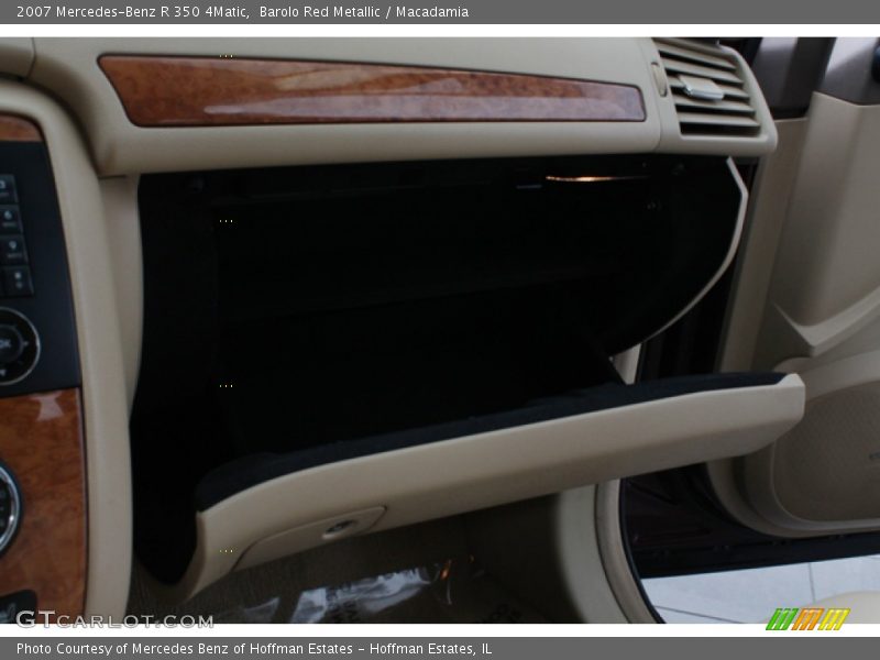 Barolo Red Metallic / Macadamia 2007 Mercedes-Benz R 350 4Matic