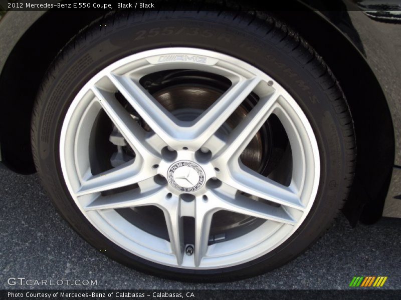 Black / Black 2012 Mercedes-Benz E 550 Coupe