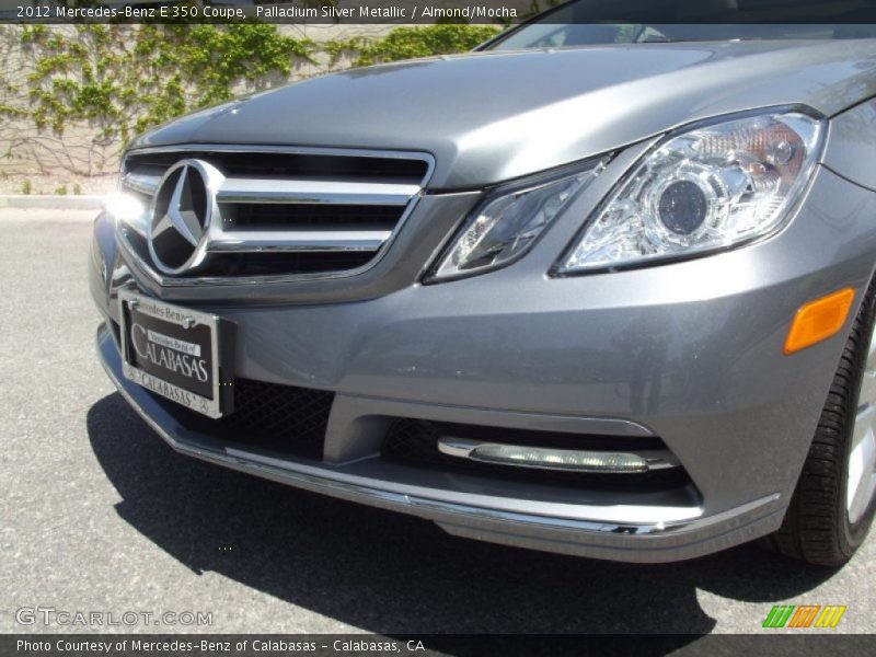 Palladium Silver Metallic / Almond/Mocha 2012 Mercedes-Benz E 350 Coupe