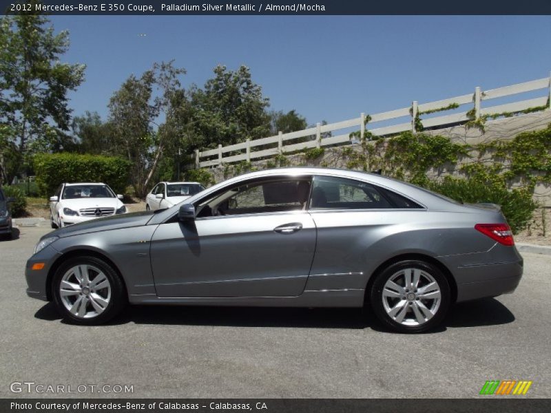 Palladium Silver Metallic / Almond/Mocha 2012 Mercedes-Benz E 350 Coupe