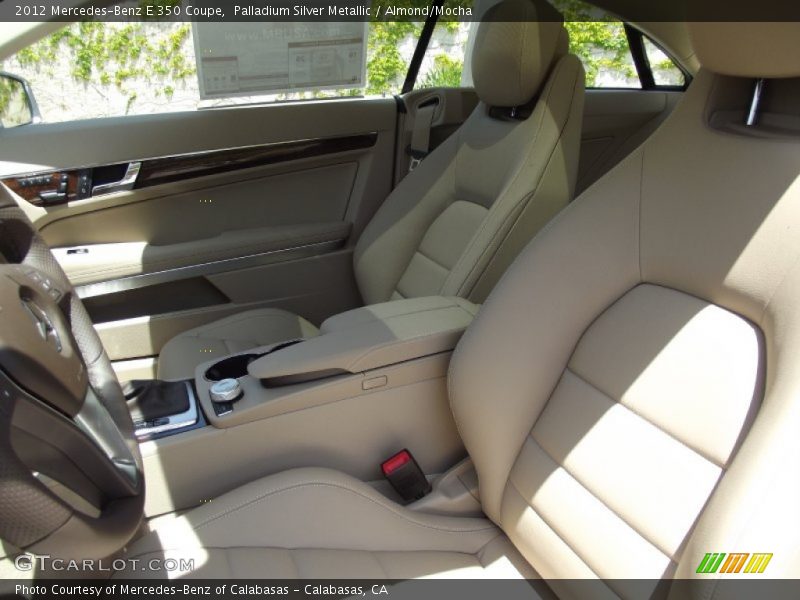 Palladium Silver Metallic / Almond/Mocha 2012 Mercedes-Benz E 350 Coupe