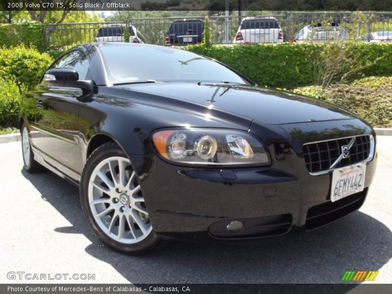 Solid Black / Offblack 2008 Volvo C70 T5