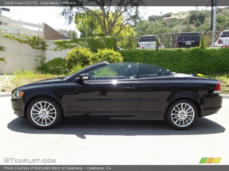 Solid Black / Offblack 2008 Volvo C70 T5