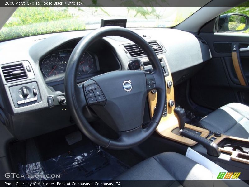 Solid Black / Offblack 2008 Volvo C70 T5