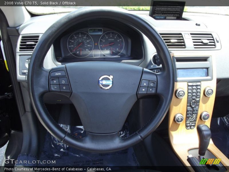 Solid Black / Offblack 2008 Volvo C70 T5