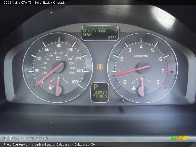 Solid Black / Offblack 2008 Volvo C70 T5