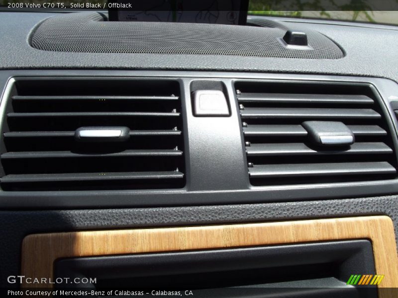 Solid Black / Offblack 2008 Volvo C70 T5