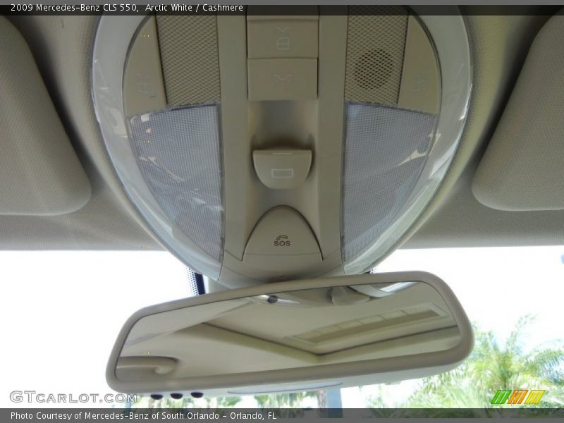 Arctic White / Cashmere 2009 Mercedes-Benz CLS 550