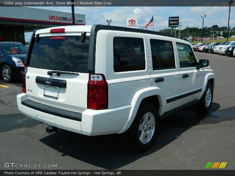 Stone White / Medium Slate Gray 2006 Jeep Commander 4x4