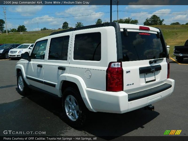 Stone White / Medium Slate Gray 2006 Jeep Commander 4x4