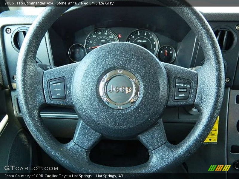 Stone White / Medium Slate Gray 2006 Jeep Commander 4x4